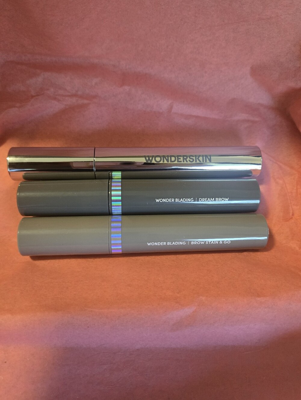 NEW Wonderskin Brow Bundle | Dream Brow + Brow Stain & Go + Black Mascara No Box - Picture 5 of 5
